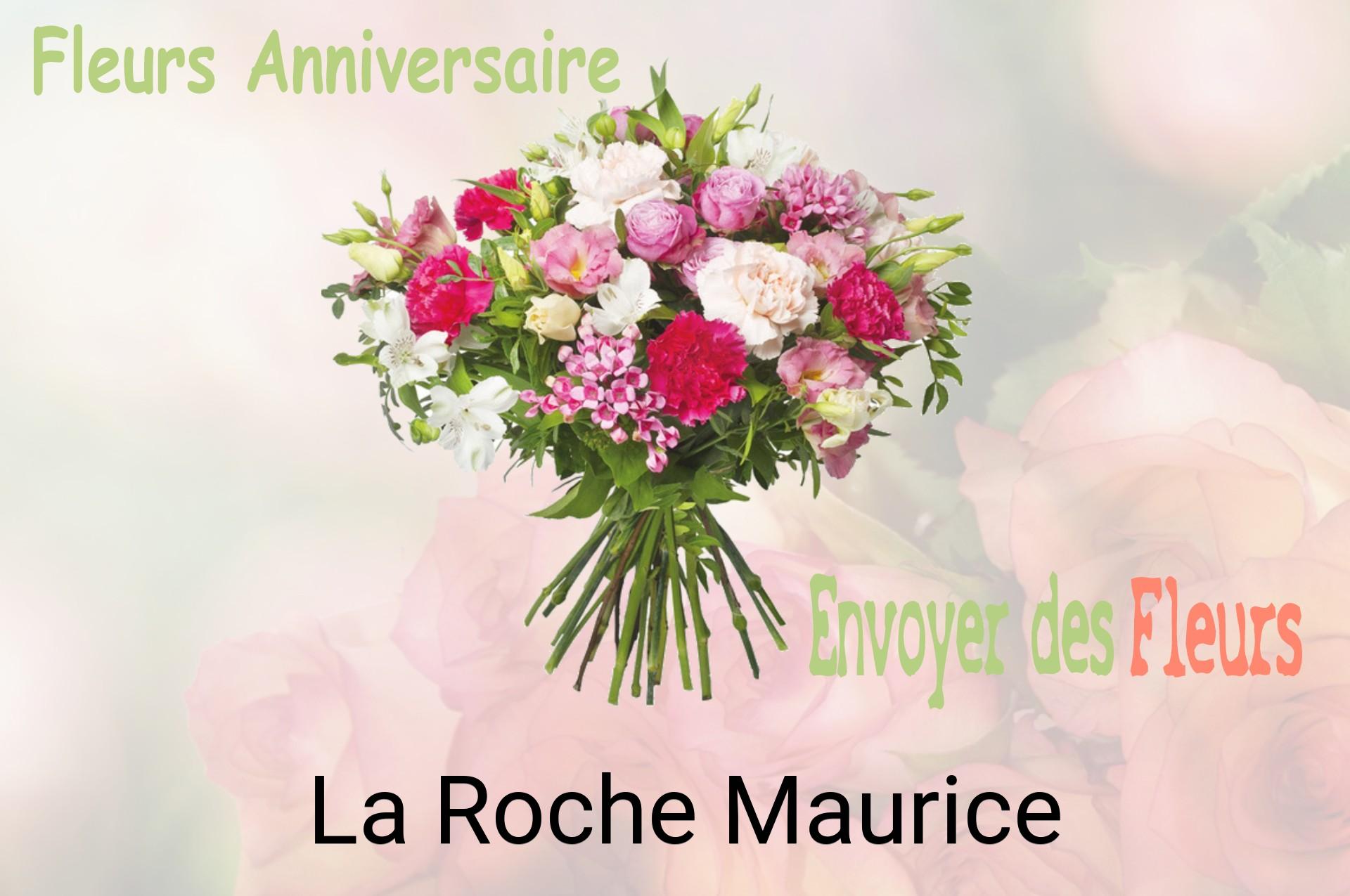 Bouquet de fleurs d’anniversaire livré à La Roche-Maurice
