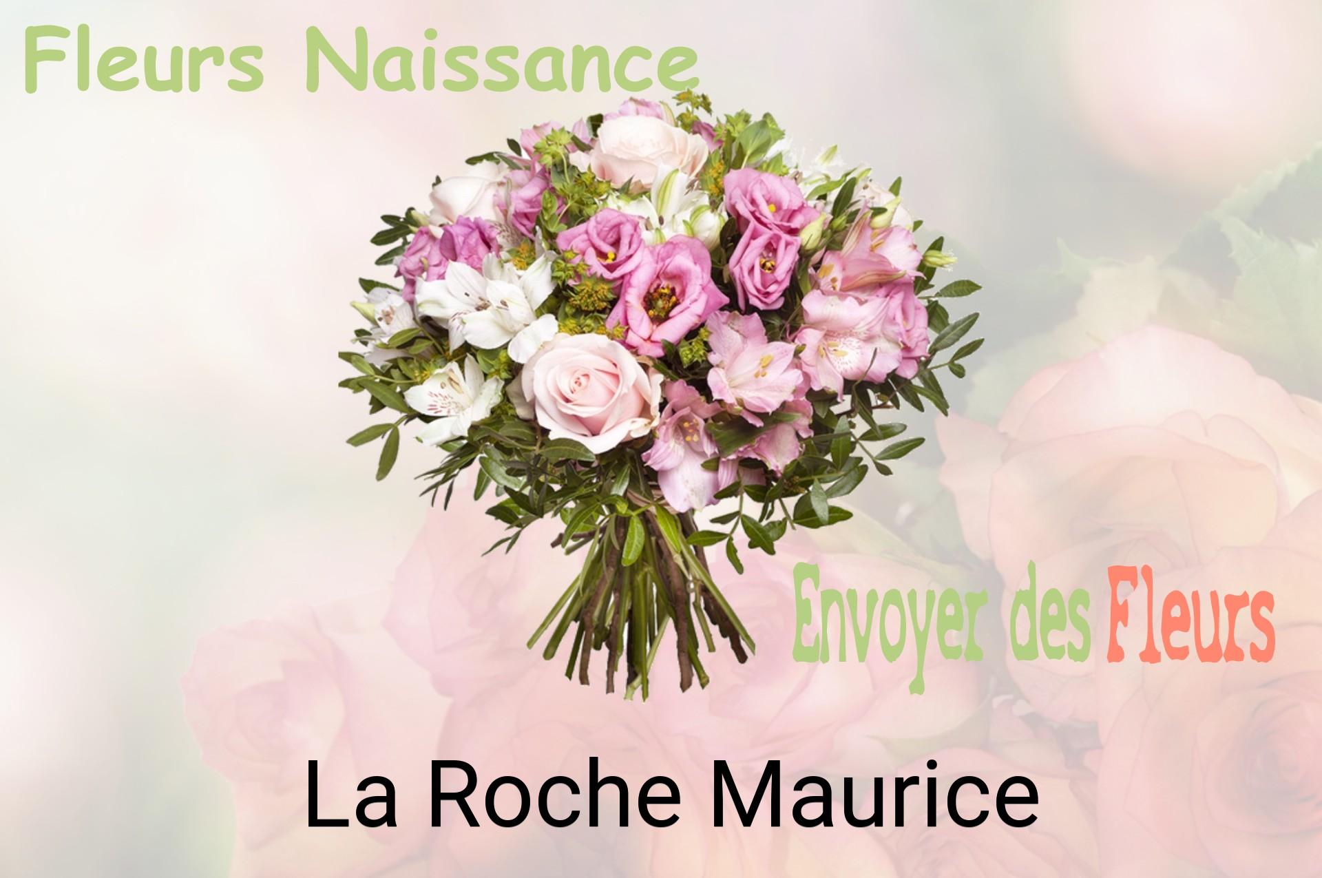 Bouquet de fleurs de naissance livré à La Roche-Maurice