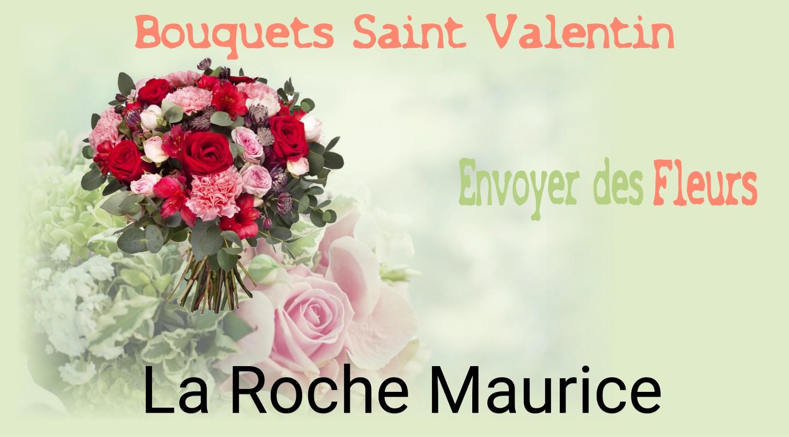 Roses de Saint-Valentin livrées à La Roche-Maurice